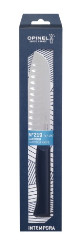 Нож шеф-повара Opinel №219, Santoku, пластиковая ручка, нерж, сталь. 002219 фото 4